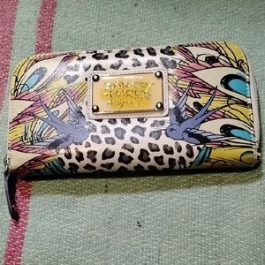 Ed Hardy Vibrant Animal Print Wallet